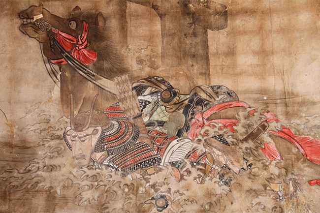 Peinture dans le Senjokaku