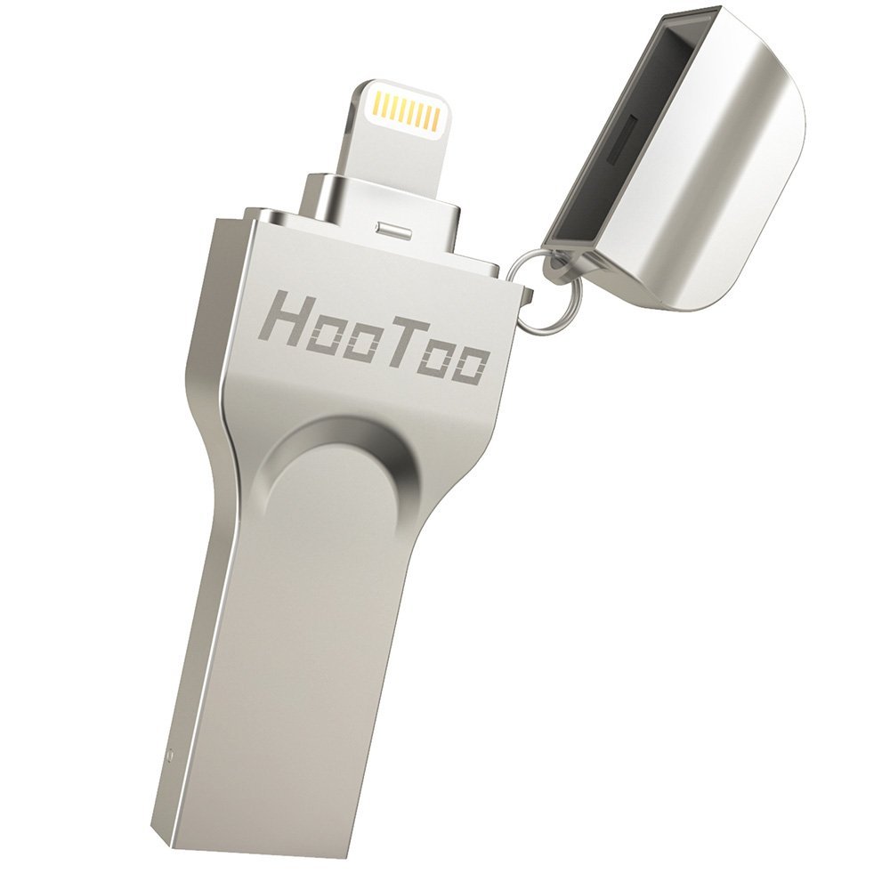 Clé USB smartphone 3.0 Hootoo 64Go pour iPhone et iPad - Planete