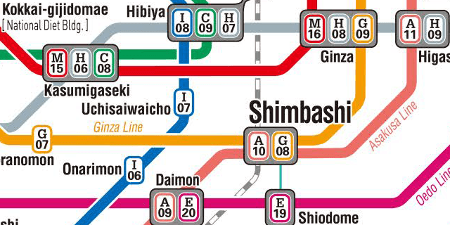 Station de Shimbashi